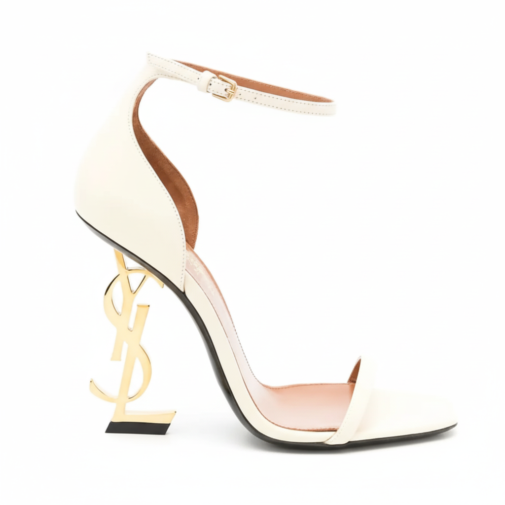 Yves Saint Laurent Opyum Heels 110mm  "White"