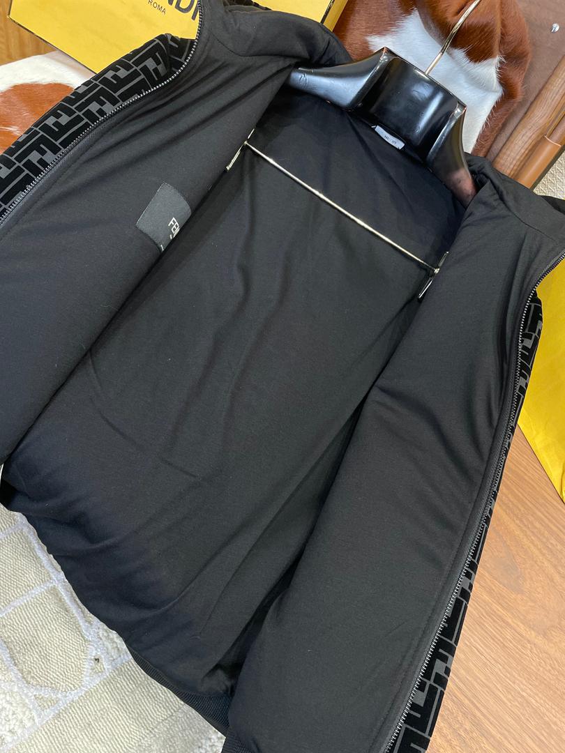 Fendi FF Monogram Blouson Jacket "Black"