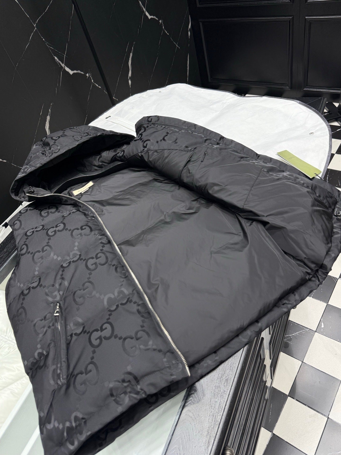 Gucci GG Down Vest "Black"