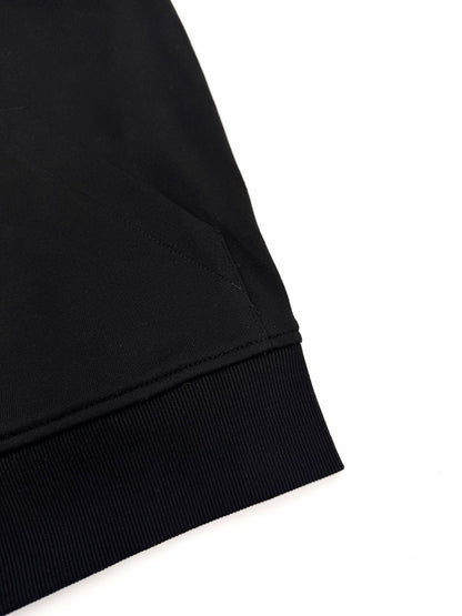 Ami Paris Zip-Up Hoodie "Black"