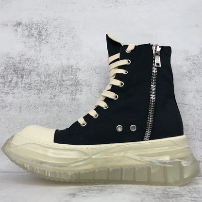 Rick Owens Abstract DRKSHDW High "Black-Beige Clear Sole"