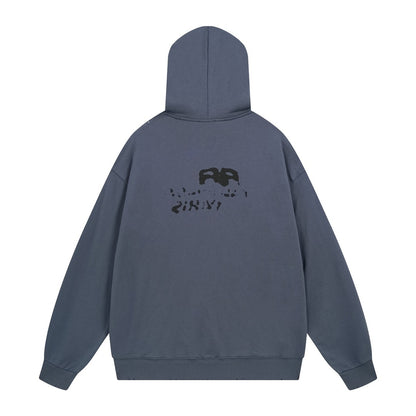 Balenciaga Hoodie "Blue-Black"