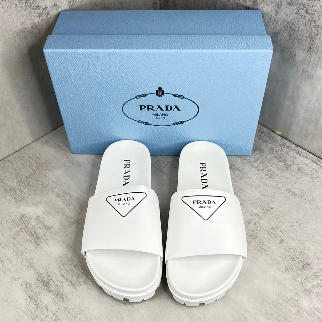 Prada Slides "White-Black"