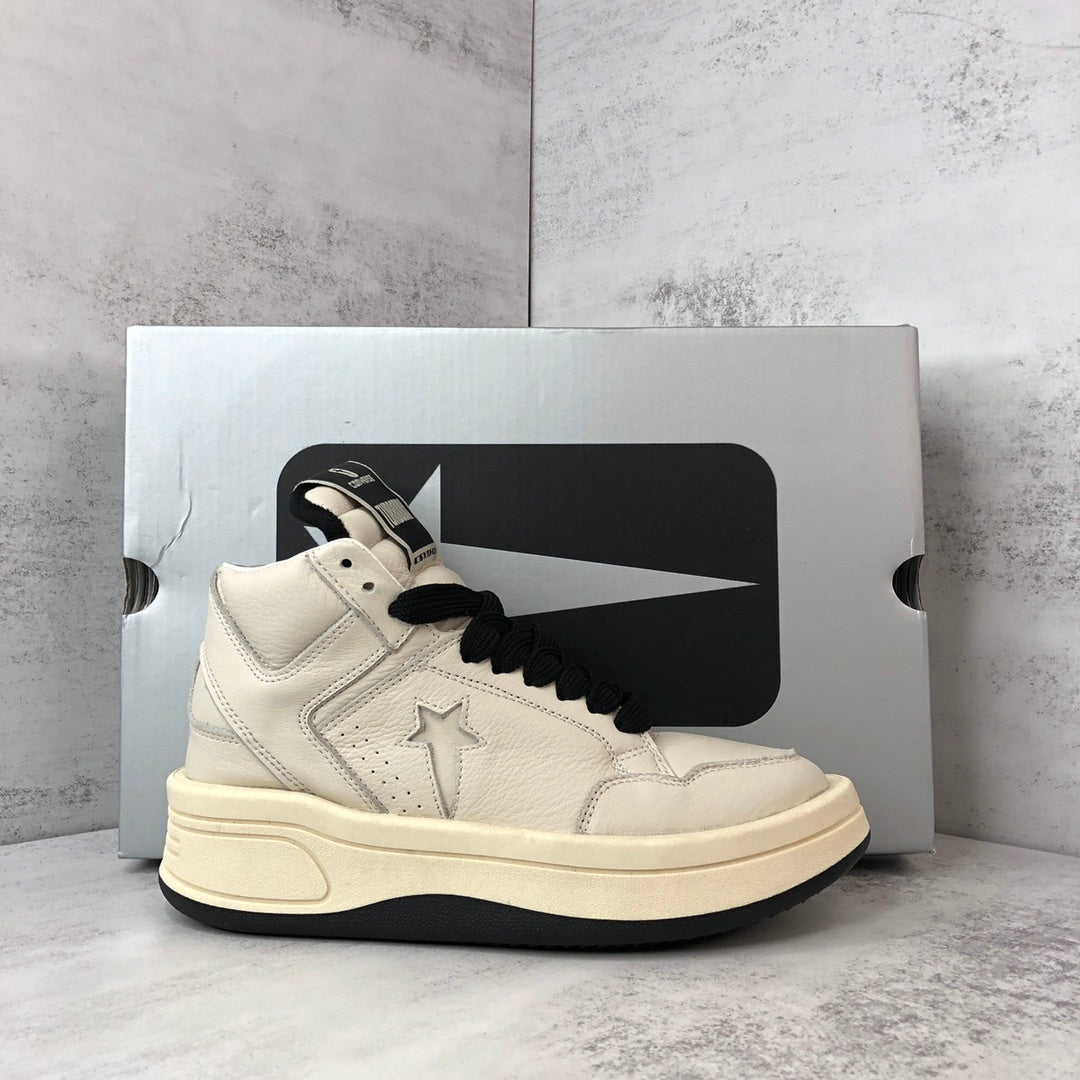 Rick Owens x Converse TURBOWPN High "Beige-Black"