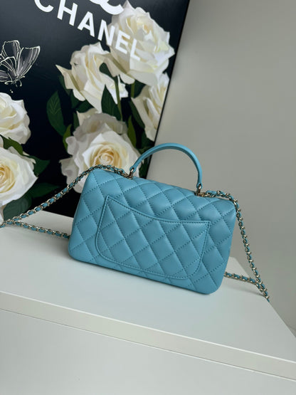 Chanel Large Flap Bag With Top Handle