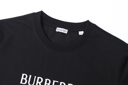Burberry Logo Cotton T-Shirt "Black"