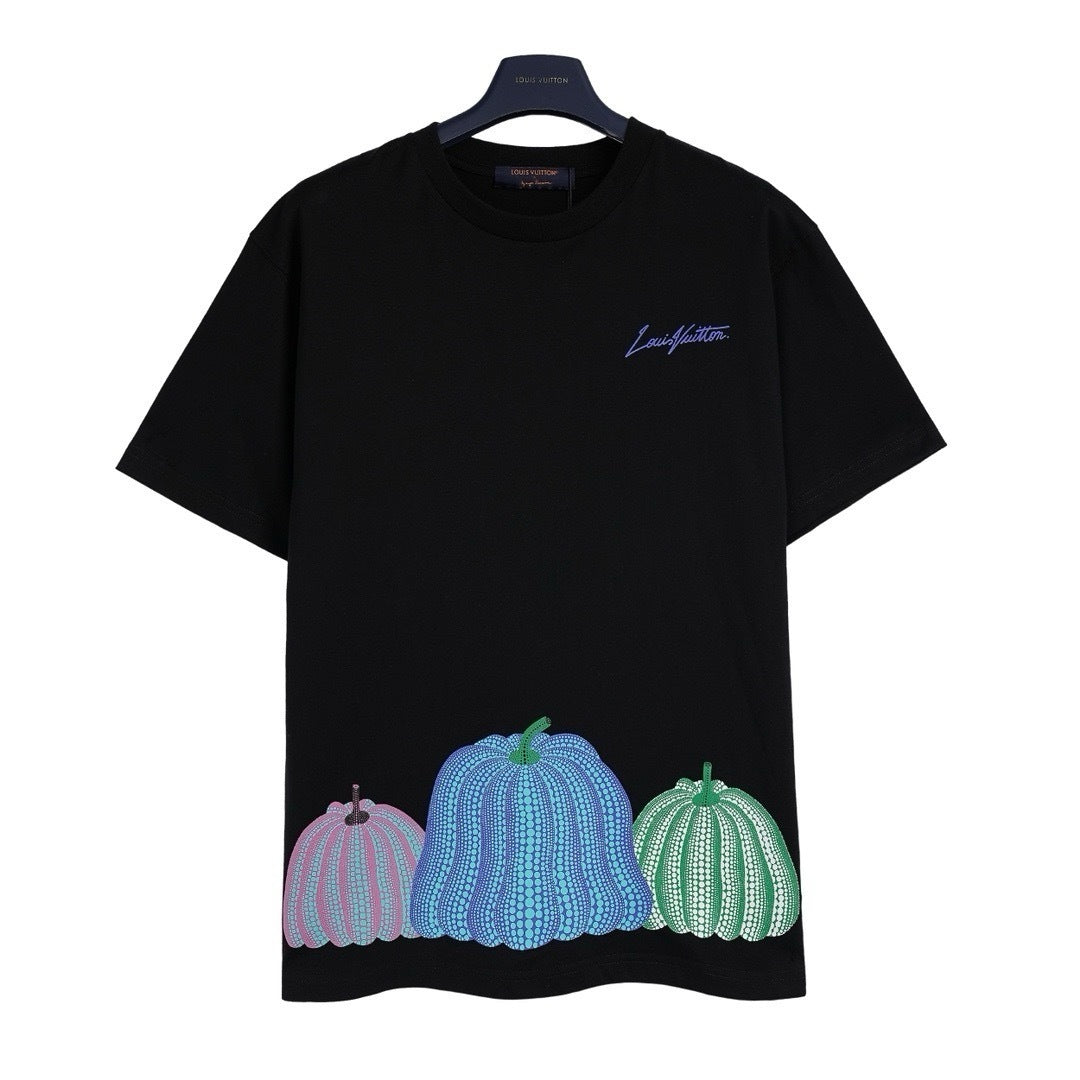 Louis Vuitton x Yayoi Kusama Pumkin Print T-Shirt "Black"