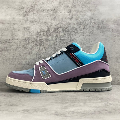 Louis Vuitton Trainers "Blue-Purple"