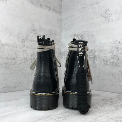 Rick Owens x Dr.Martens Laced Ankle Boots "Black"