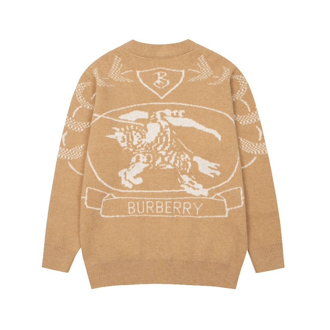 Burberry Knight Cardigan "Beige"