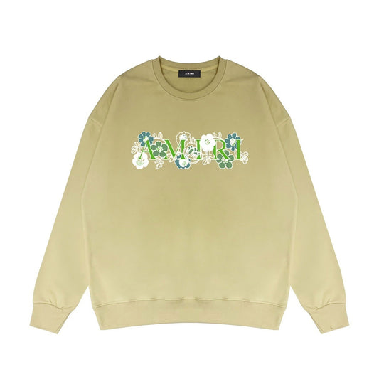 Amiri Floral Sweatshirt "Beige"