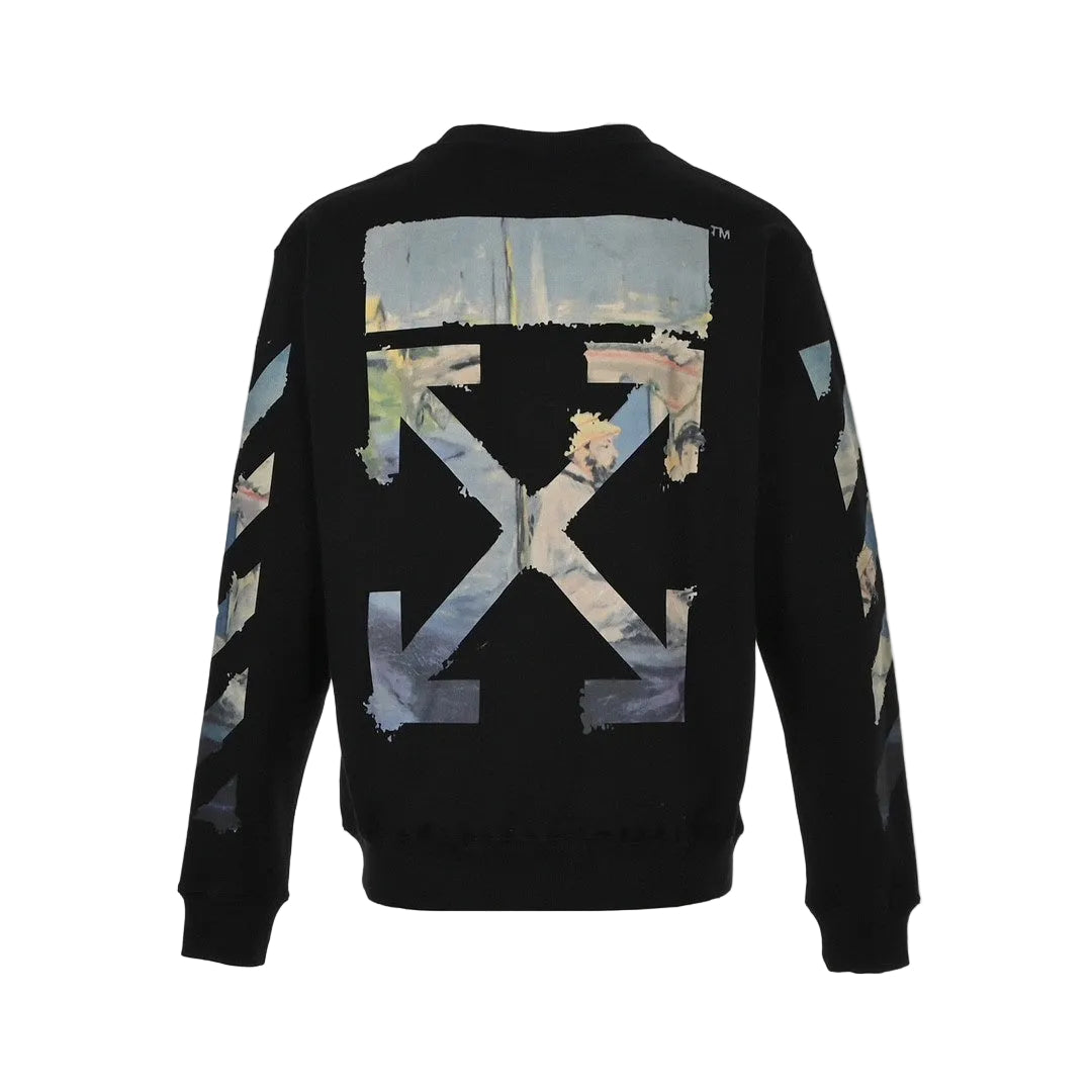 Off-White Diag Arrows Sweatshirt "Black-Multicolour"