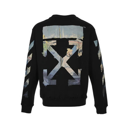 Off-White Diag Arrows Sweatshirt "Black-Multicolour"