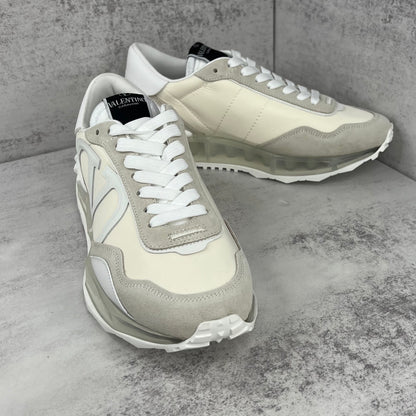 Valentino Garavani Netrunner "White-Beige-Grey"