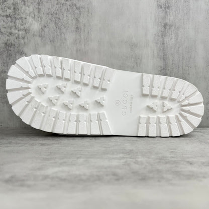 Gucci Snake Slides "White-Red-Black"