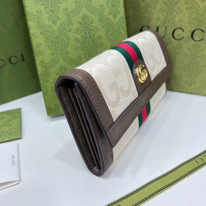 Gucci Ophidia GG Continental Wallet