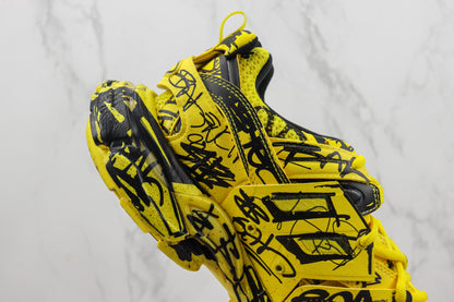 Balenciaga Track "Yellow-Black Graffiti"