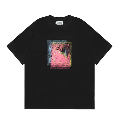 Maison Margiela French Terry Stamps T-Shirt "Black"