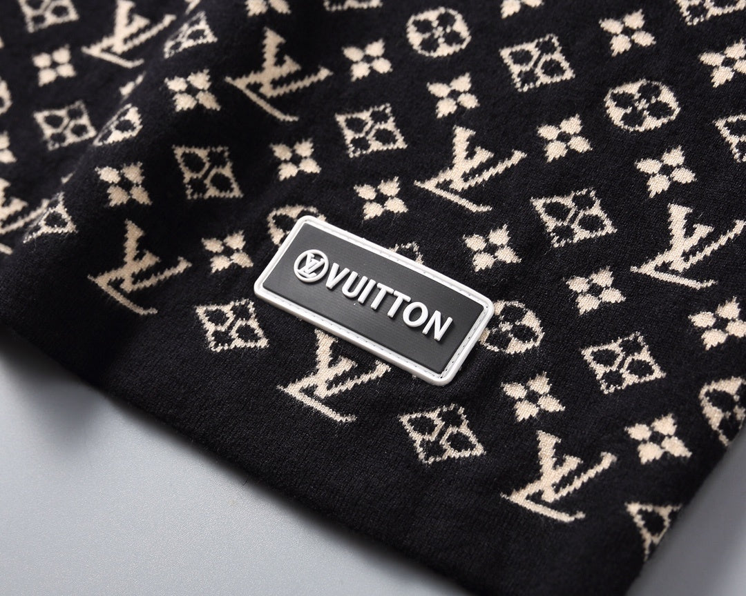 Louis Vuitton Sweater "Black-Beige Monogram"