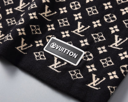 Louis Vuitton Sweater "Black-Beige Monogram"
