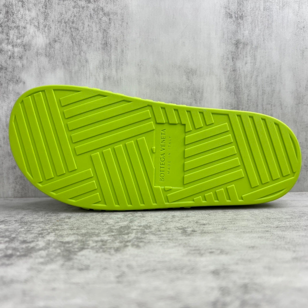 Bottega Veneta Slides "Lime"
