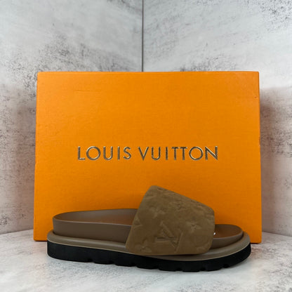 Louis Vuitton Slides "Brown-Black"
