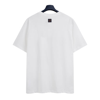 Louis Vuitton Graphic Cotton T-Shirt "Milky White"