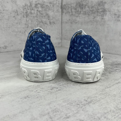 Burberry Gabardine "Blue Monogram"