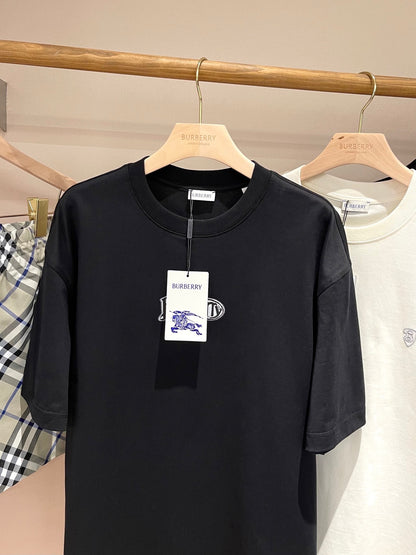 Burberry Logo Cotton T-Shirt "Black"