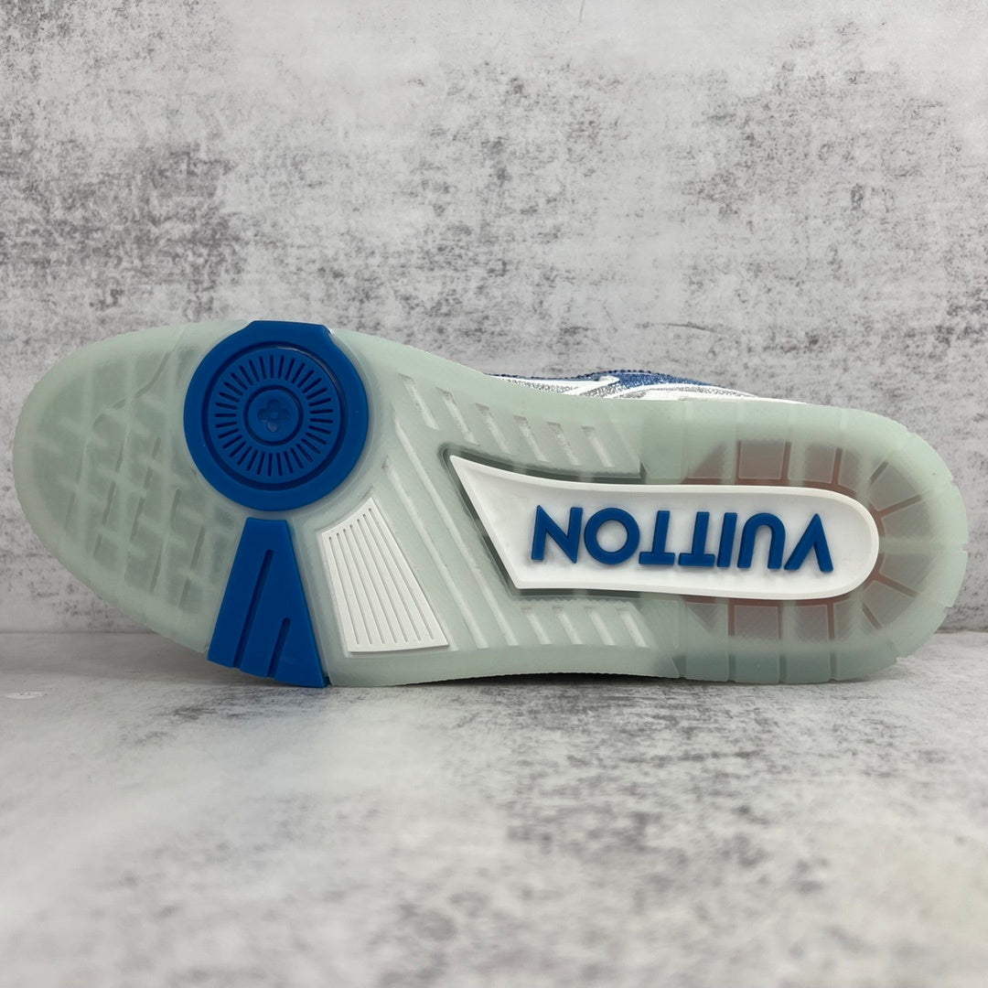 Louis Vuitton Trainers "Azur" Crystals