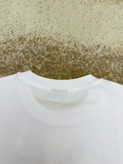 Gucci Cotton Jersey T-shirt with Embroidery "White"