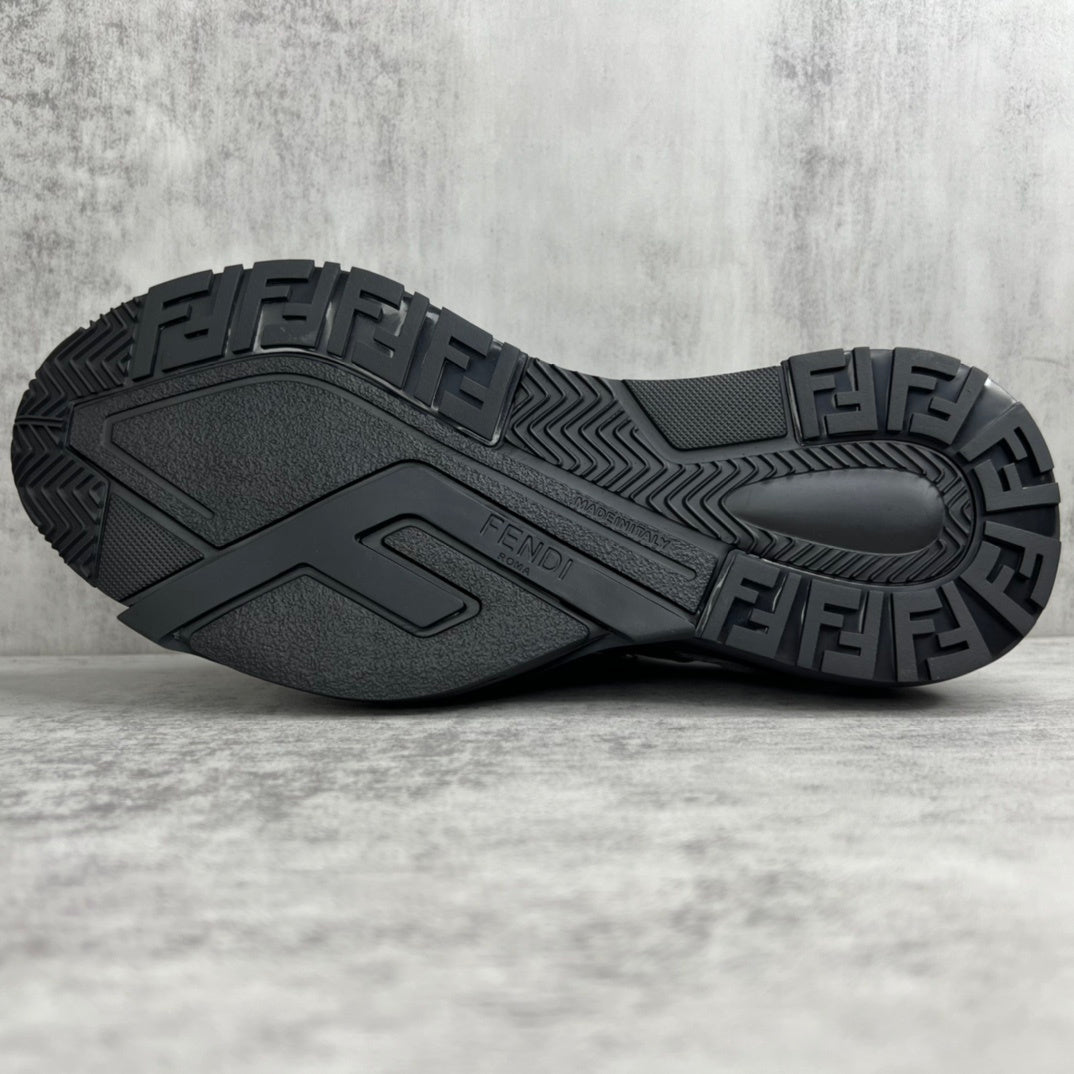 Fendi Flow "Black-Blue Monogram"