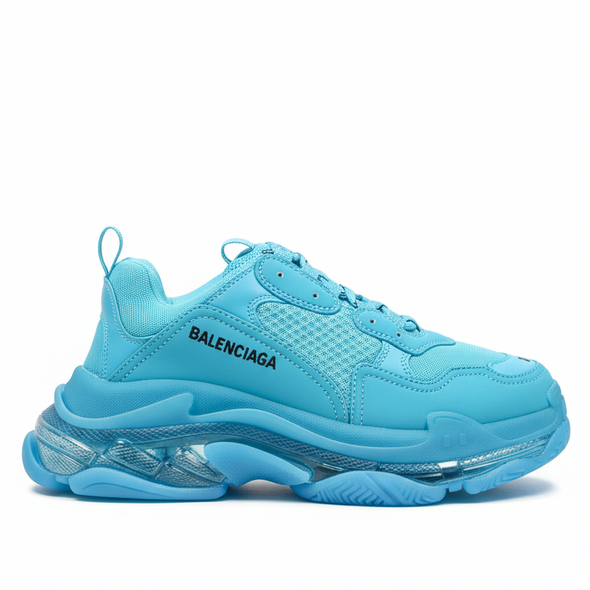 Balenciaga Triple S "Blue Clear Sole"