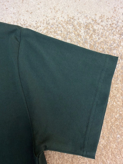 Dior T-Shirt with Dior Embroidery "Green Cotton Jersey"