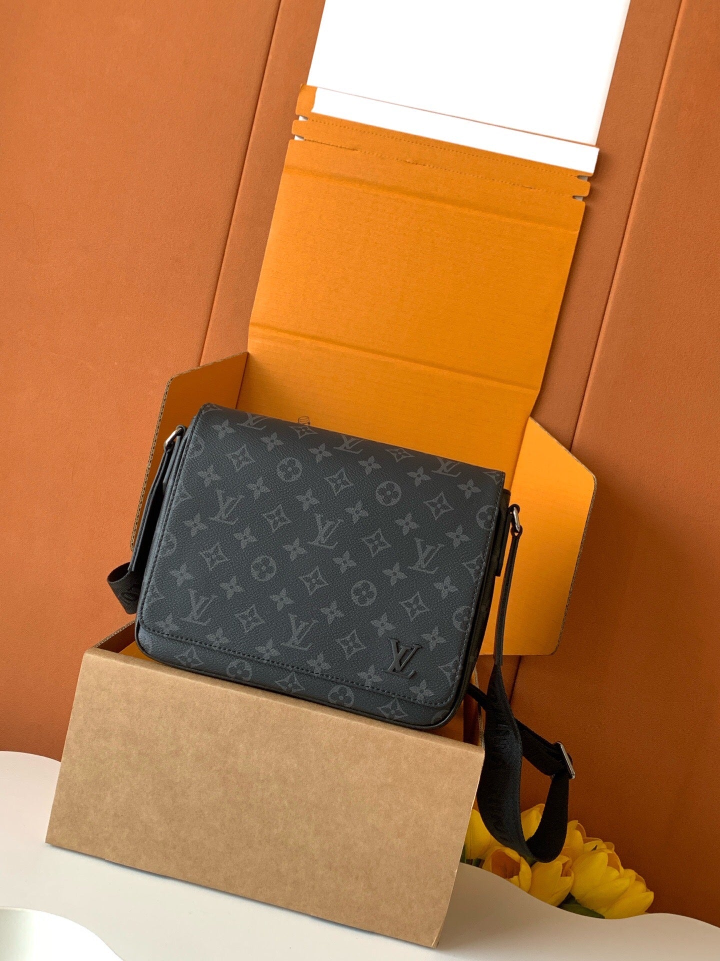 Louis Vuitton District PM Messenger Bag "Monogram Eclipse"