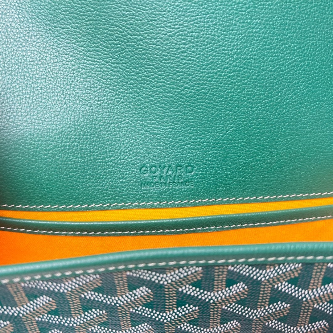 Goyard Belvedere PM Leather Handbag