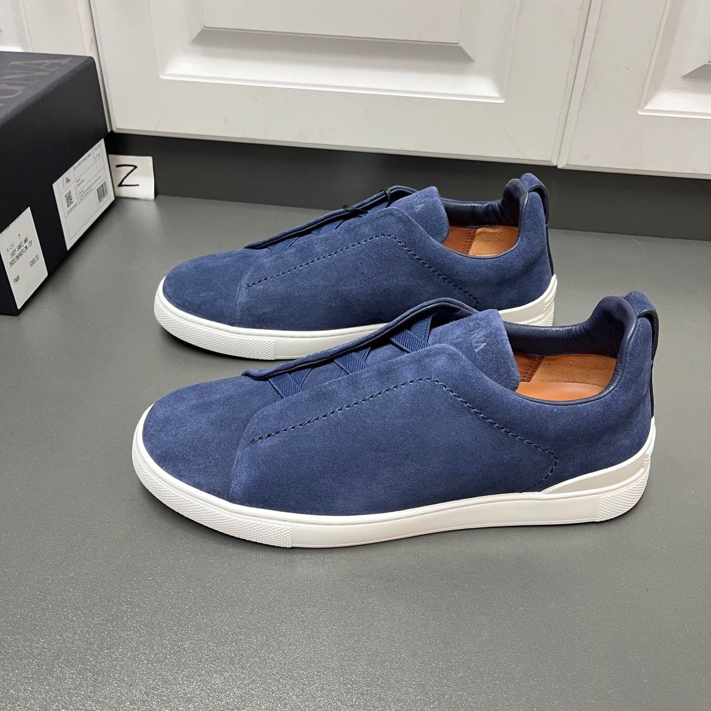 Zegna Triple Stitch "Blue"