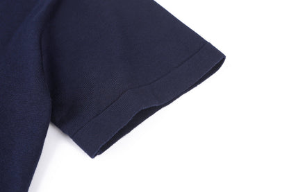 Louis Vuitton Short-Sleeved Crewneck With Signature "Deep Navy"