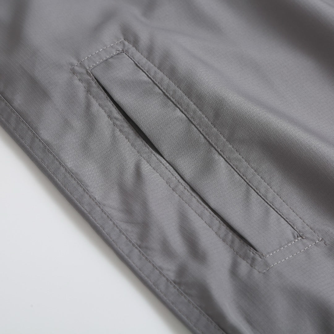 Thom Browne 4-Bar Stripe Hooded Jacket "Gray"