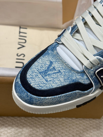 Louis Vuitton LV Trainers "Light Blue Denim"