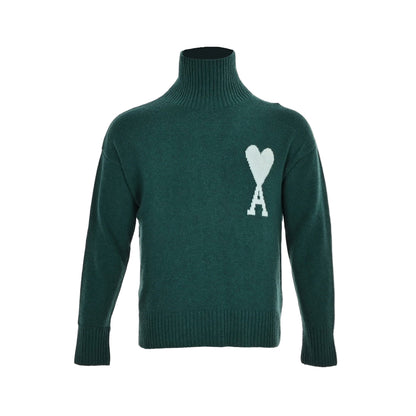 Ami Paris Ami De Coeur Sweater "Green"