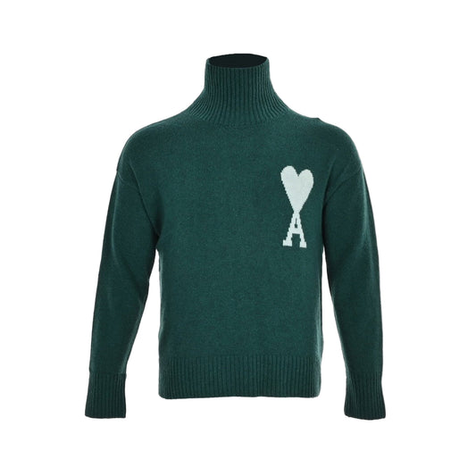 Ami Paris Ami De Coeur Sweater "Green"
