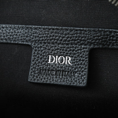 Dior Rider Sling Bag "Beige and Black Dior Oblique Jacquard with Black Grained Calfskin"