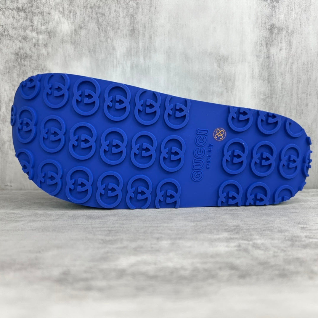 Gucci Slides "Blue-White"