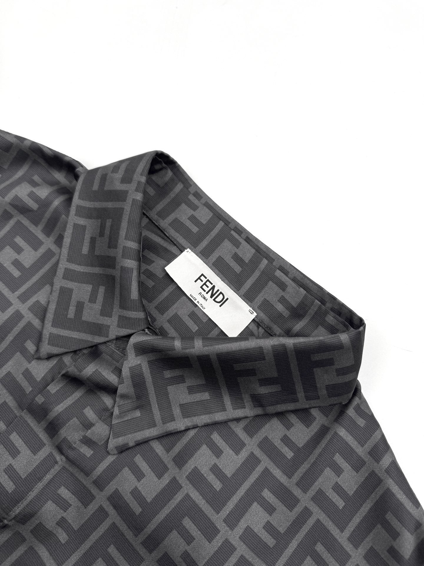 Fendi FF Monogram Shirt "Grey"