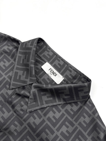 Fendi FF Monogram Shirt "Grey"