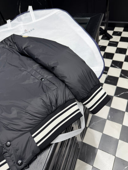 Moncler Bouchet Reversible Bomber Down Jacket "Black"