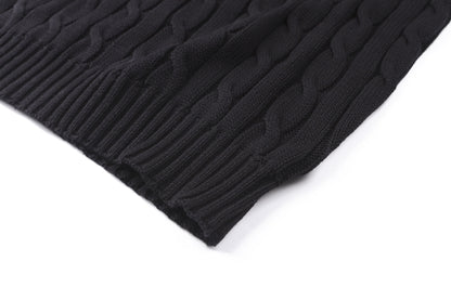 Prada Cotton Crew-neck Sweater "Black"