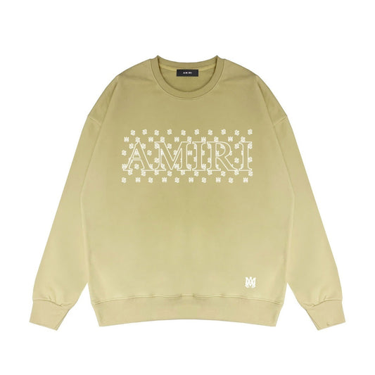 Amiri Sweatshirt "Beige-White"
