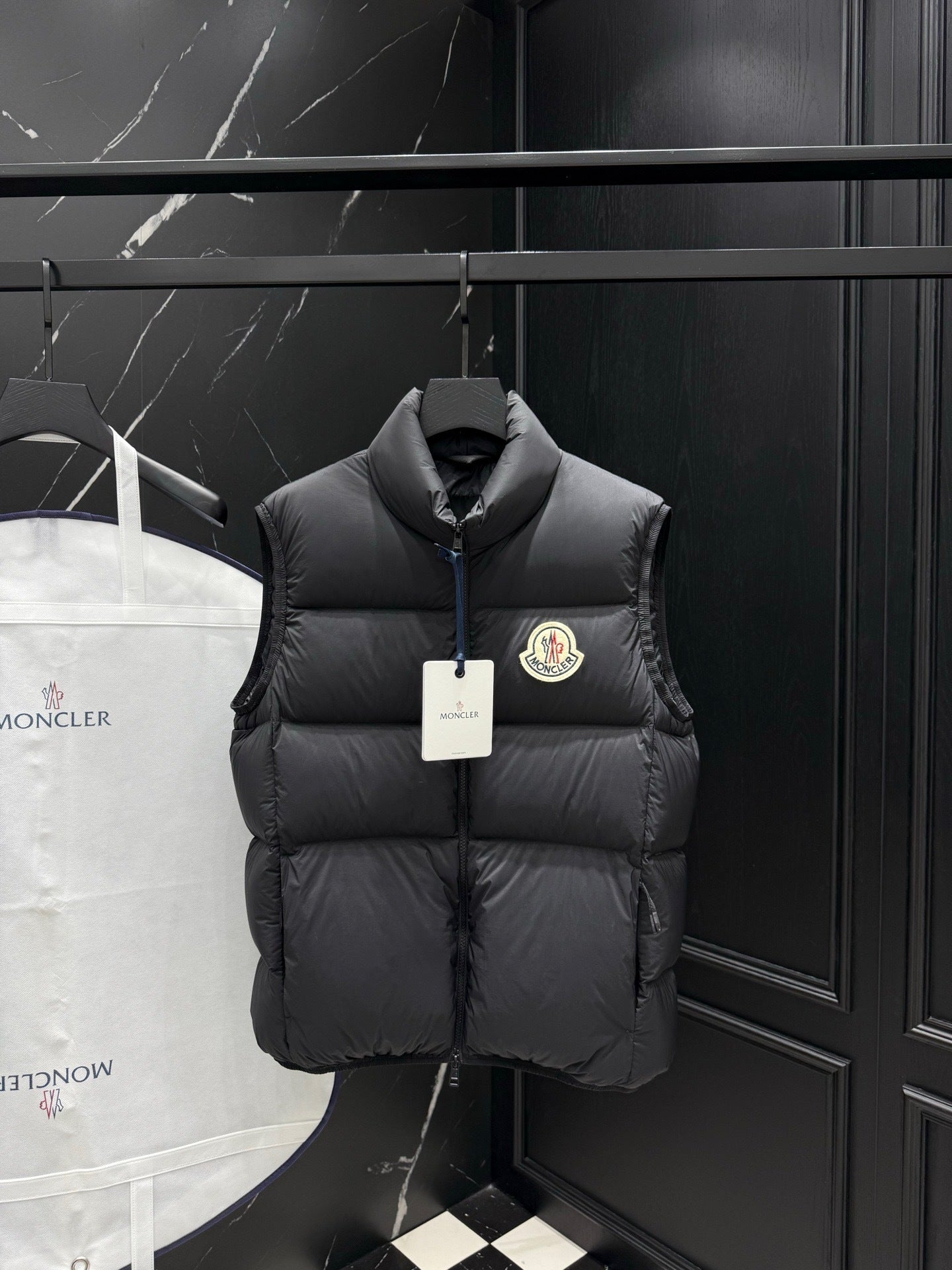 Moncler Almaz Down Vest "Black"